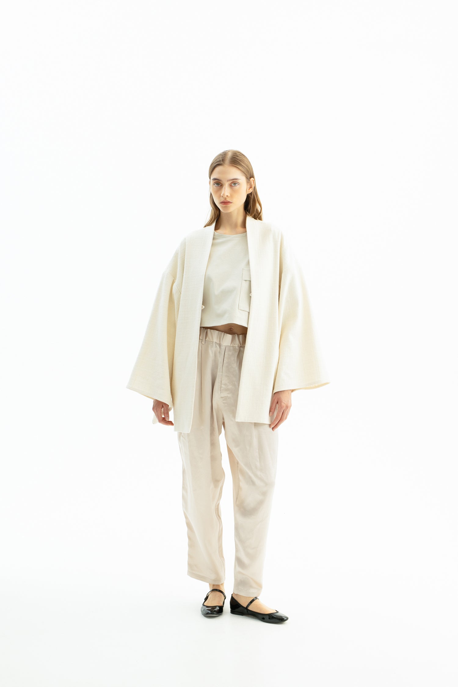 TWEED HAORI