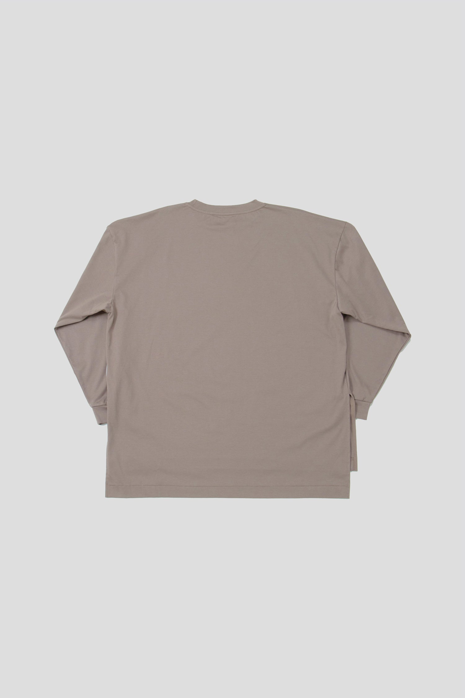 ORGANIC SLIT L/S CREW