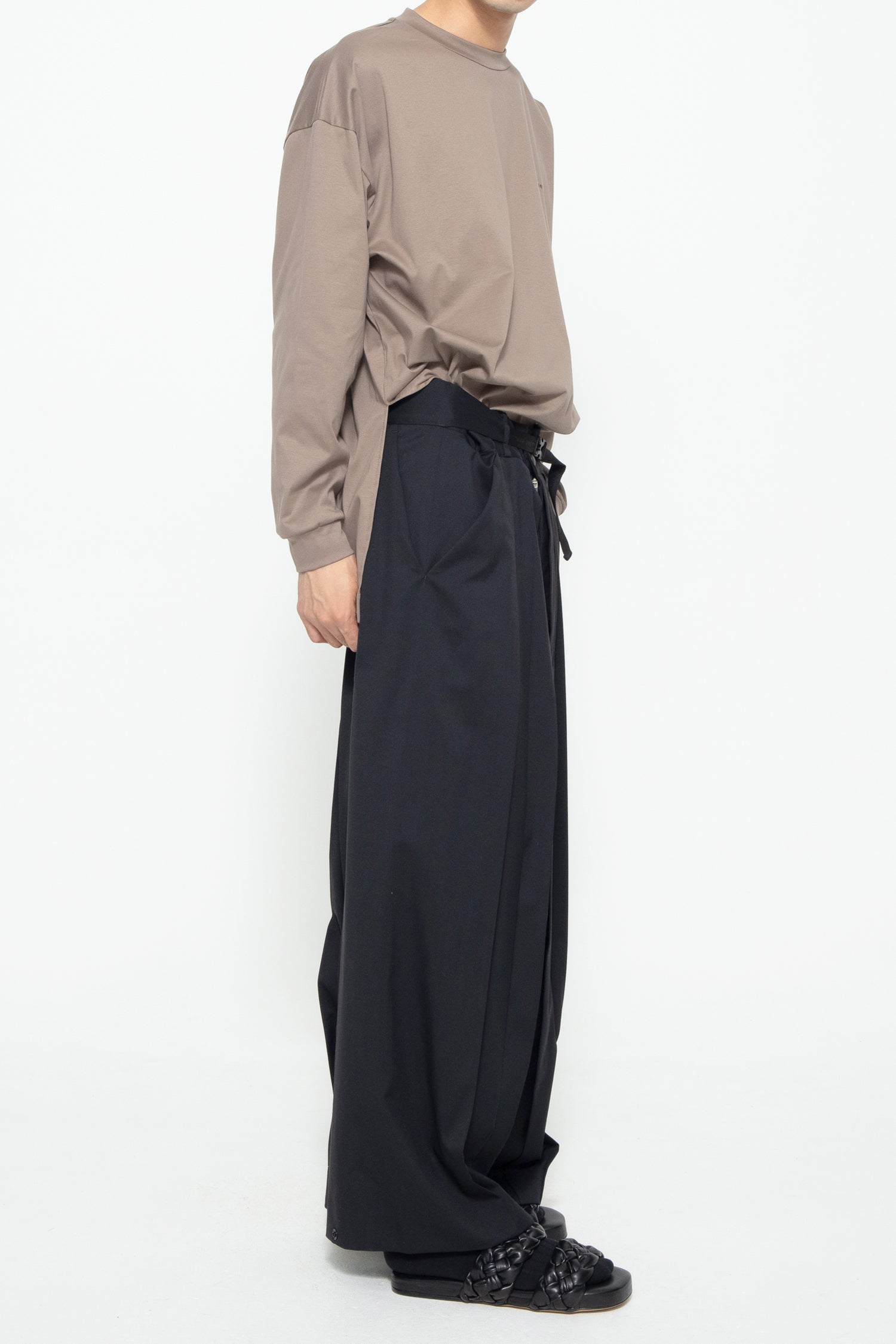 ORGANIC SLIT L/S CREW