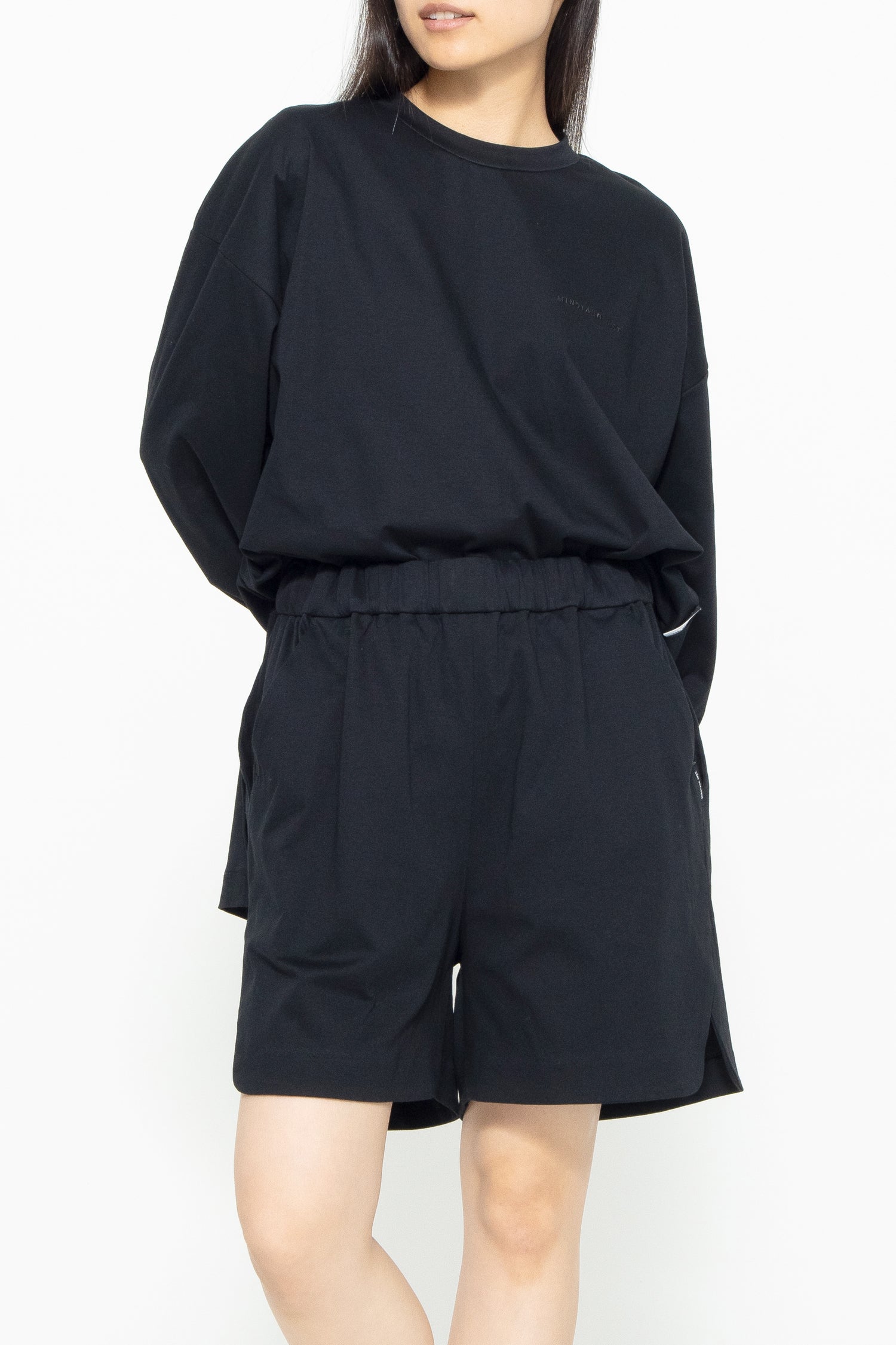 ORGANIC SLIT L/S CREW