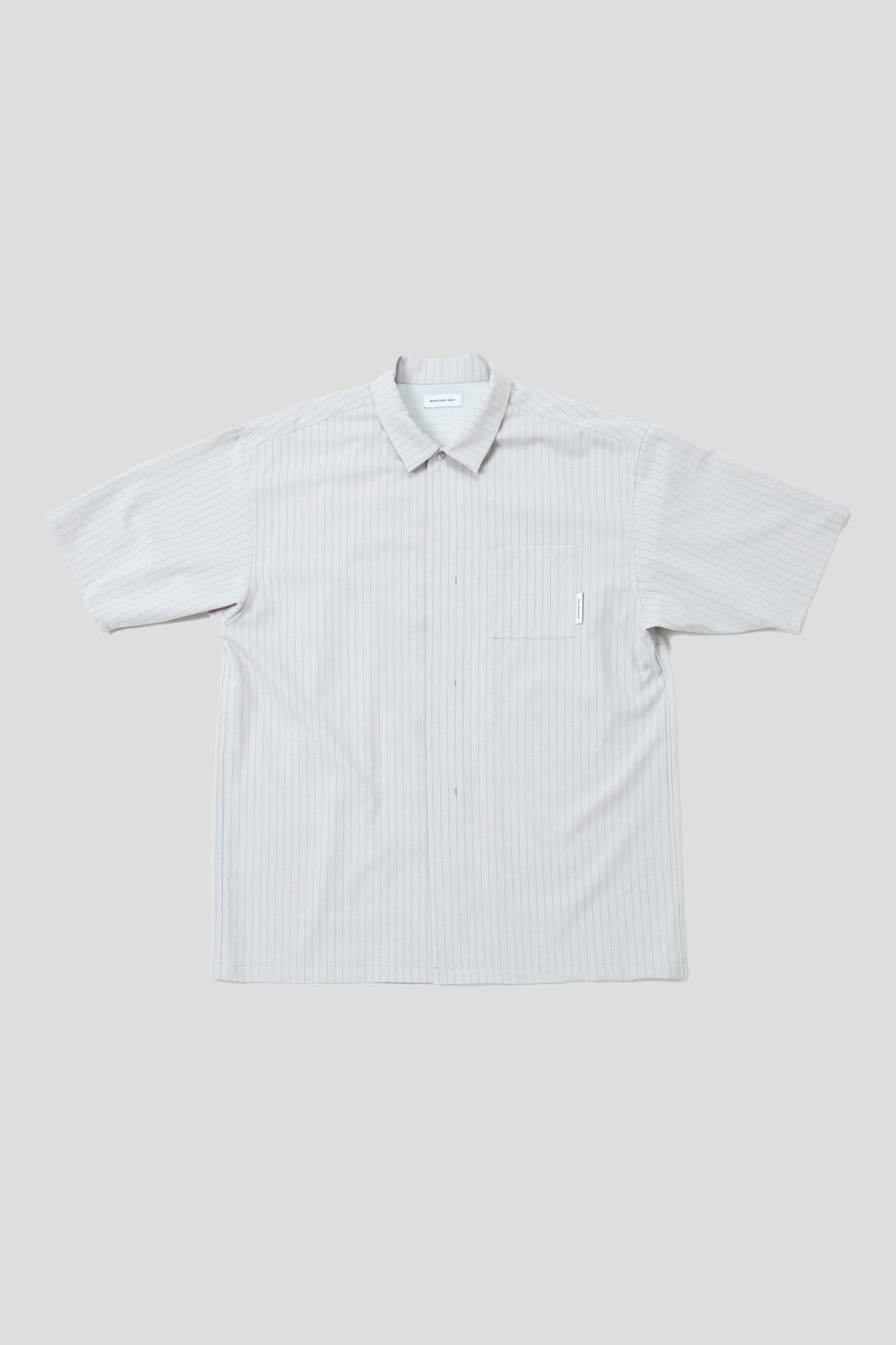 【定価28600・美品】MINOTAUR TECH S/S SHIRTS M TECH STRIPE S/S SHIRTS【MINOTAUR INST. ミノトール インスト